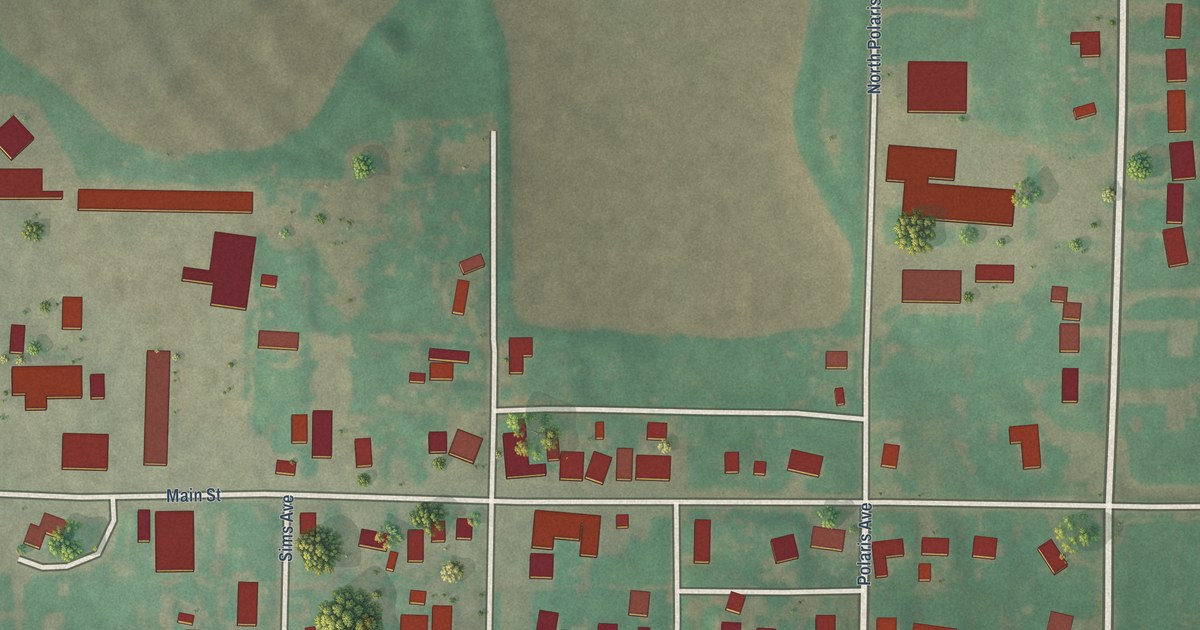 Map of Eakly, Oklahoma in 2026