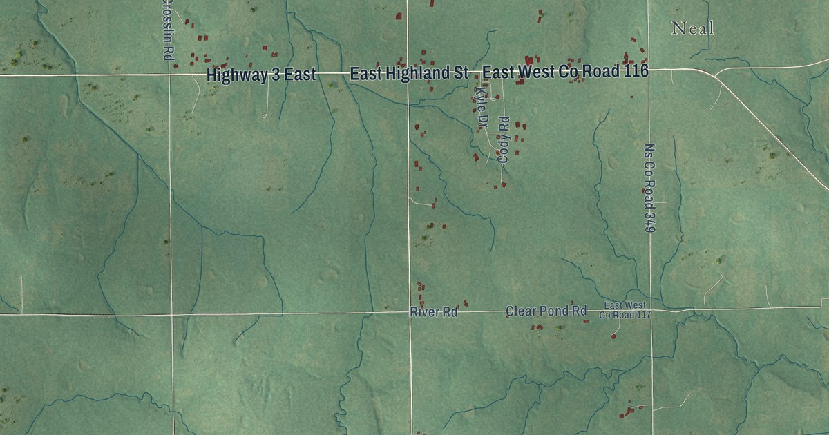 Map of Earlsboro, Oklahoma in 2026