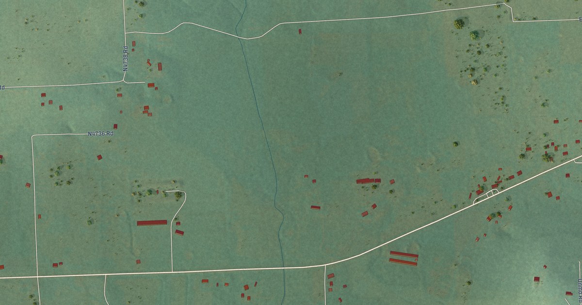 Map of Elm Grove, Oklahoma in 2026