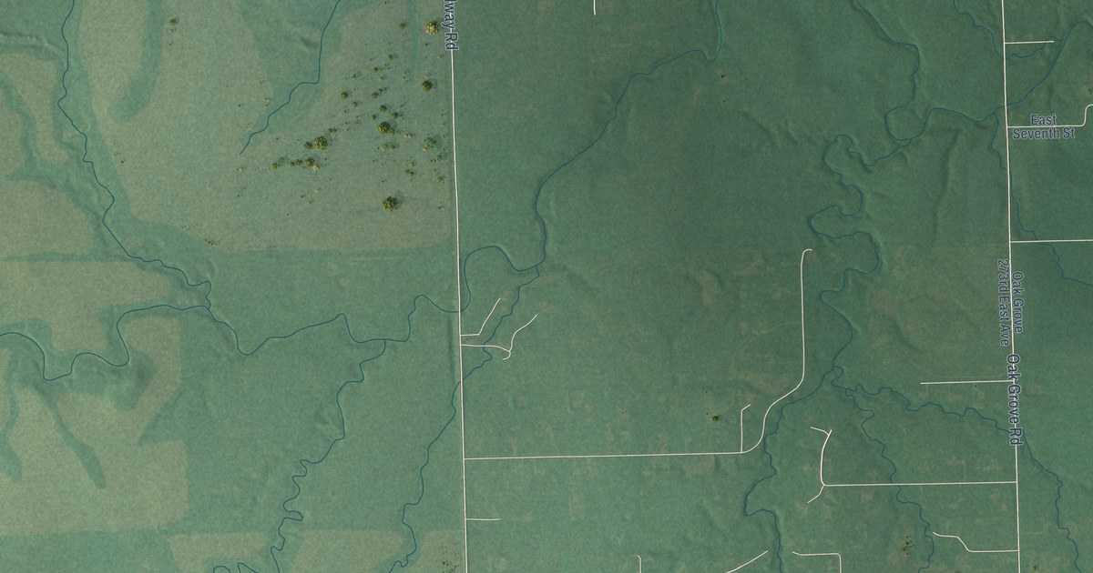 Map of Fair Oaks, Oklahoma in 2026