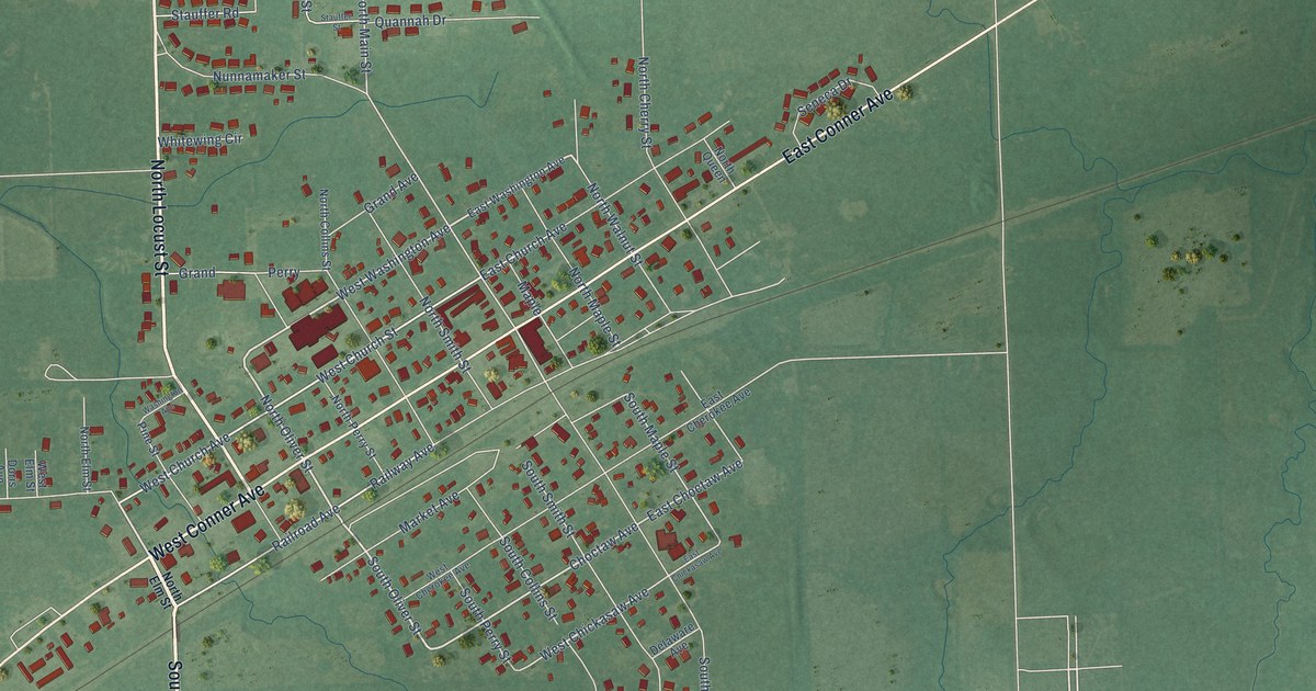 Map of Fairland, Oklahoma in 2026