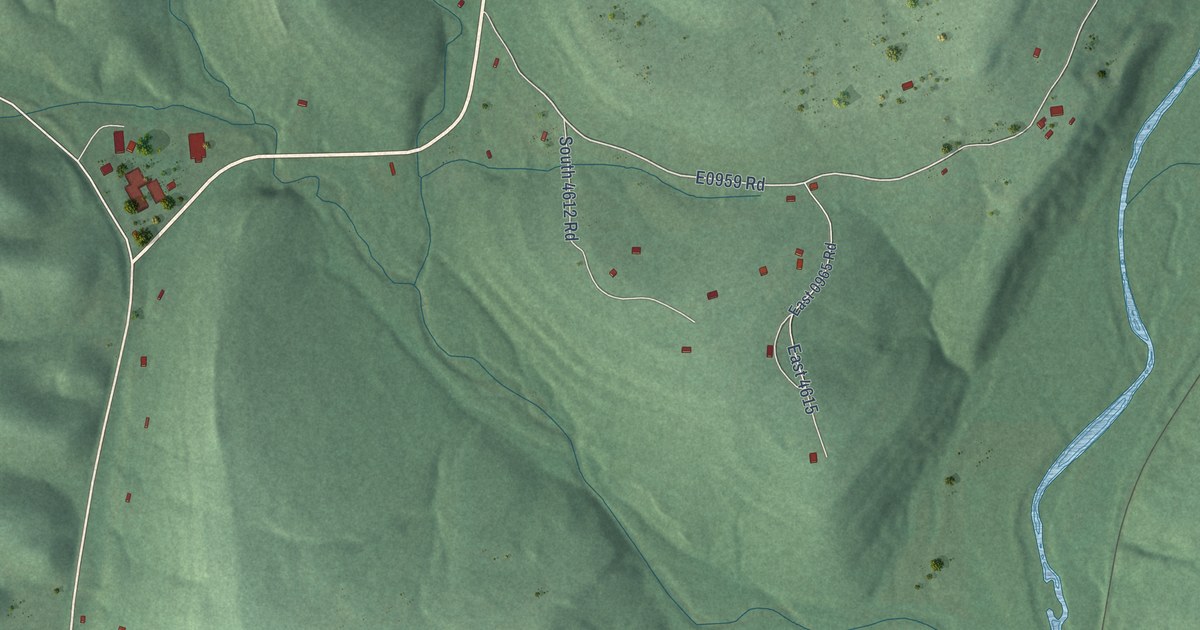 Map of Flute Springs, Oklahoma in 2026
