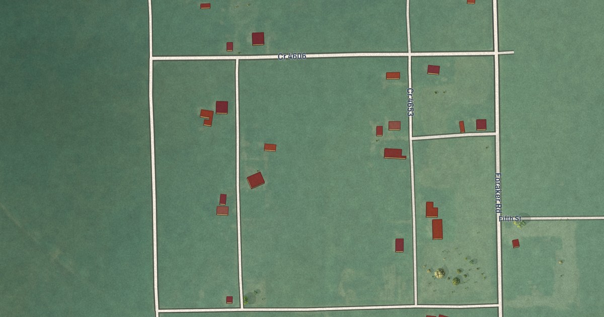 Map of Foraker, Oklahoma in 2026