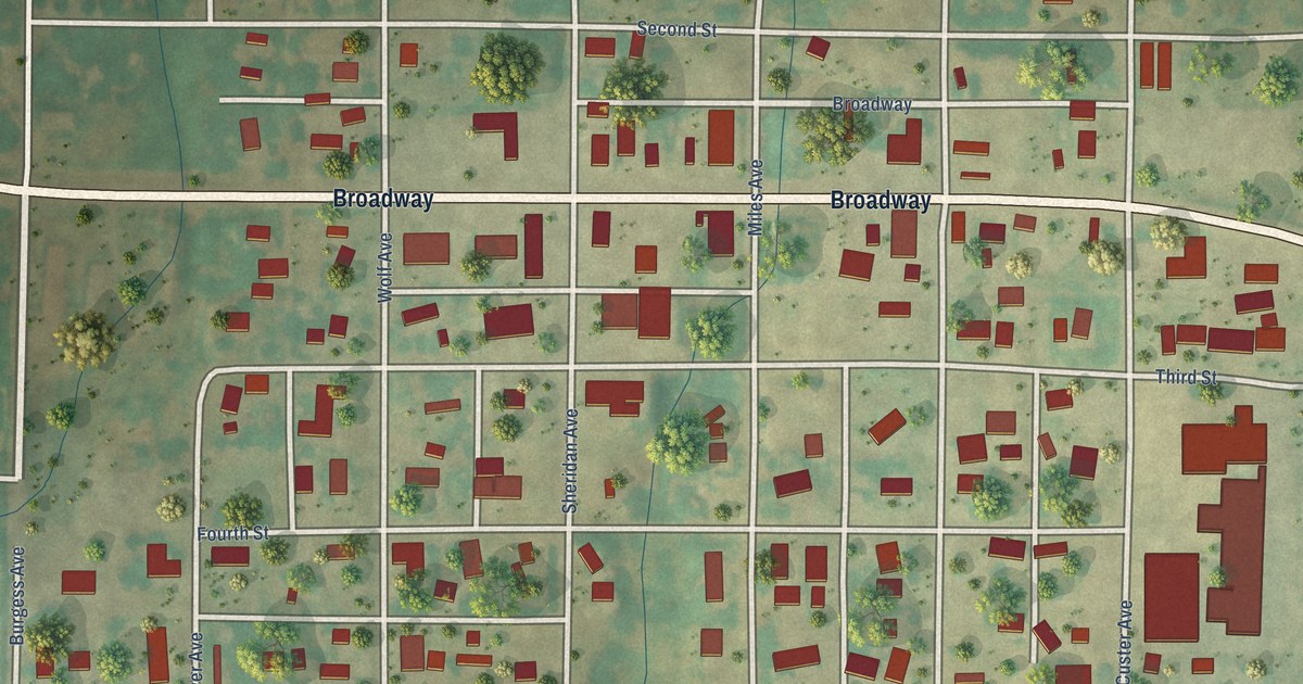 Map of Fort Supply, Oklahoma in 2026