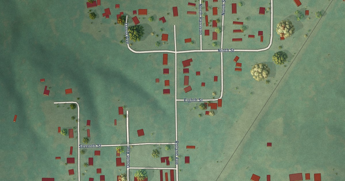 Map of Francis, Oklahoma in 2026