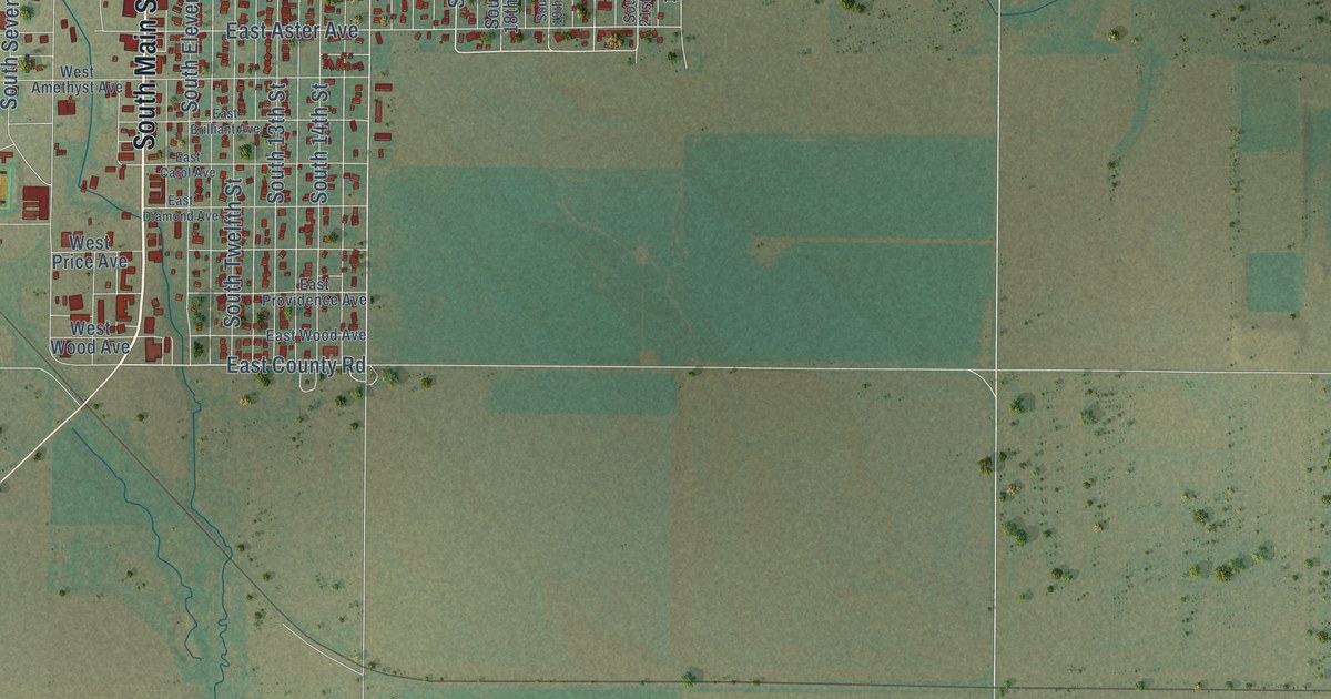 Map of Frederick, Oklahoma in 2026