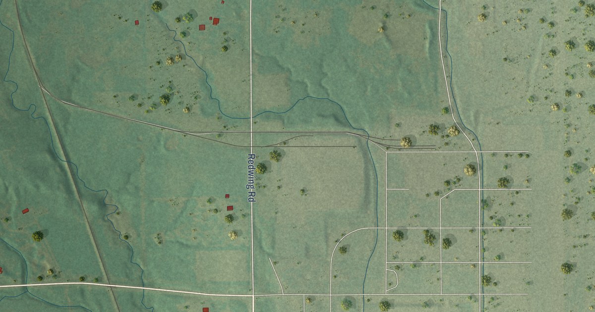 Map of Gene Autry, Oklahoma in 2026