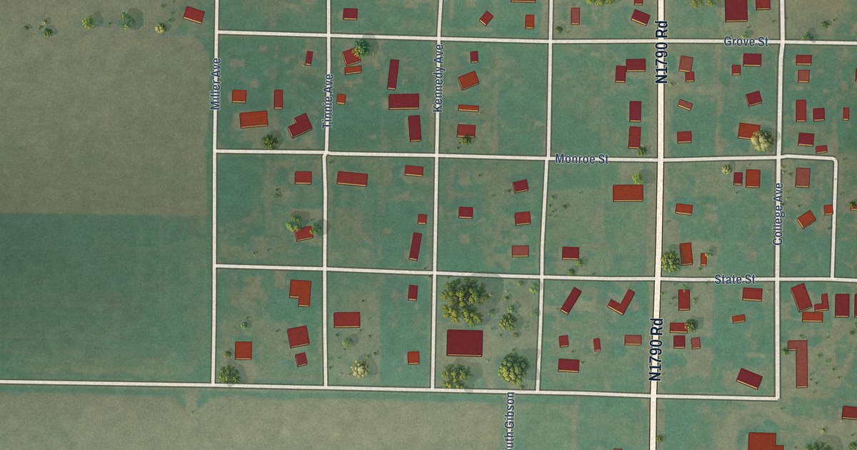 Map of Gould, Oklahoma in 2026