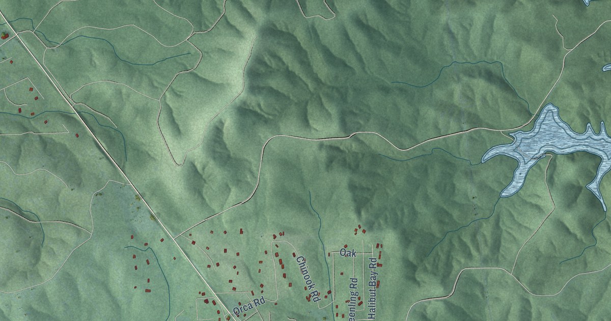 Map of Hochatown, Oklahoma in 2026