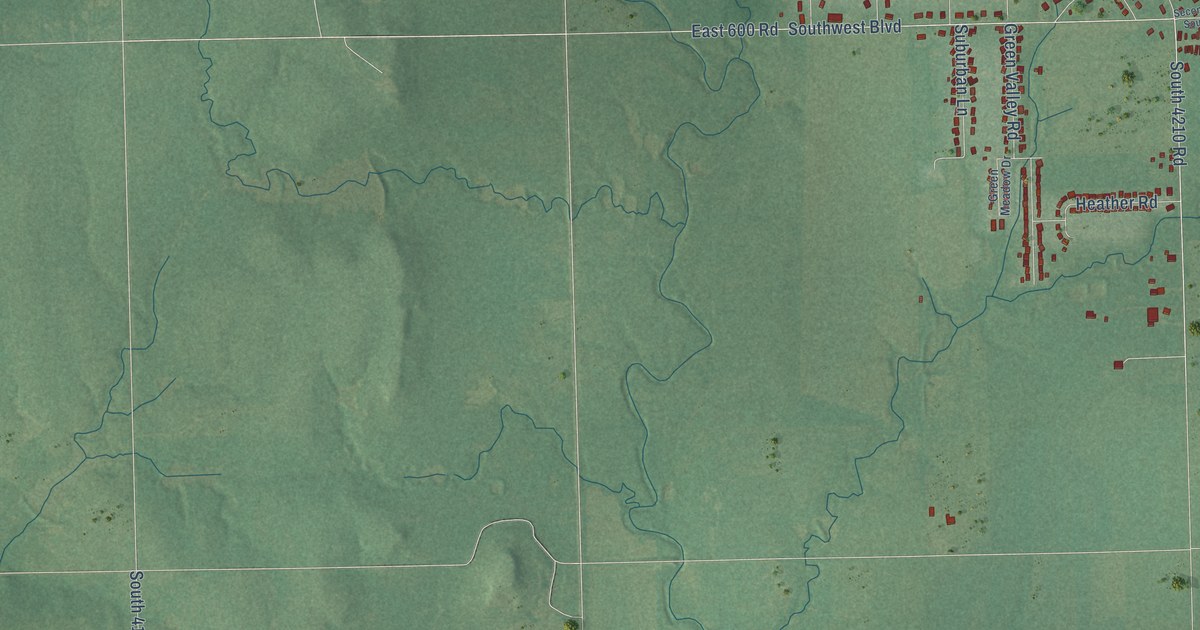 Map of Inola, Oklahoma in 2026