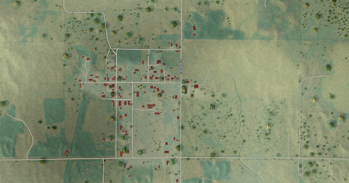 Map of Isabella, Oklahoma in 2026