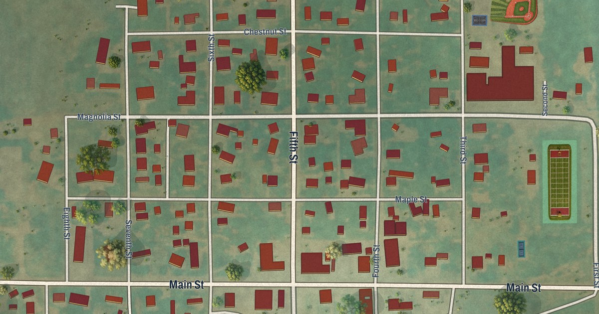 Map of Jet, Oklahoma in 2026