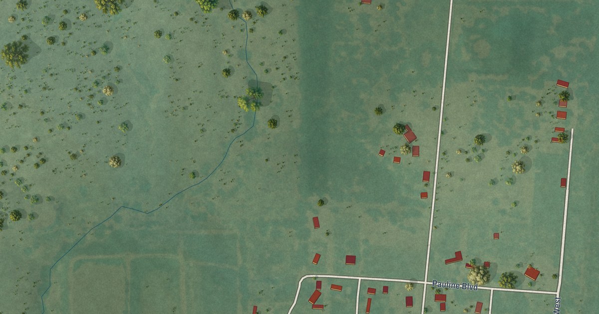 Map of Kenefic, Oklahoma in 2026