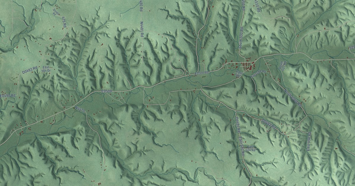 Map of Kenwood, Oklahoma in 2026