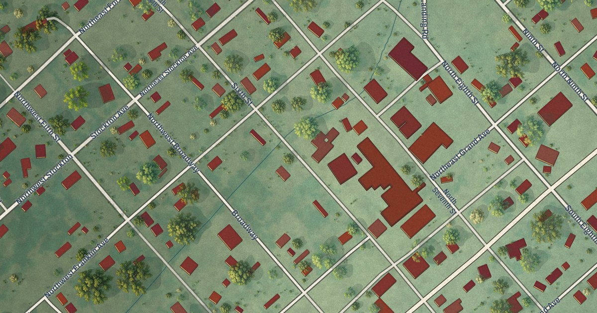 Map of Keota, Oklahoma in 2026
