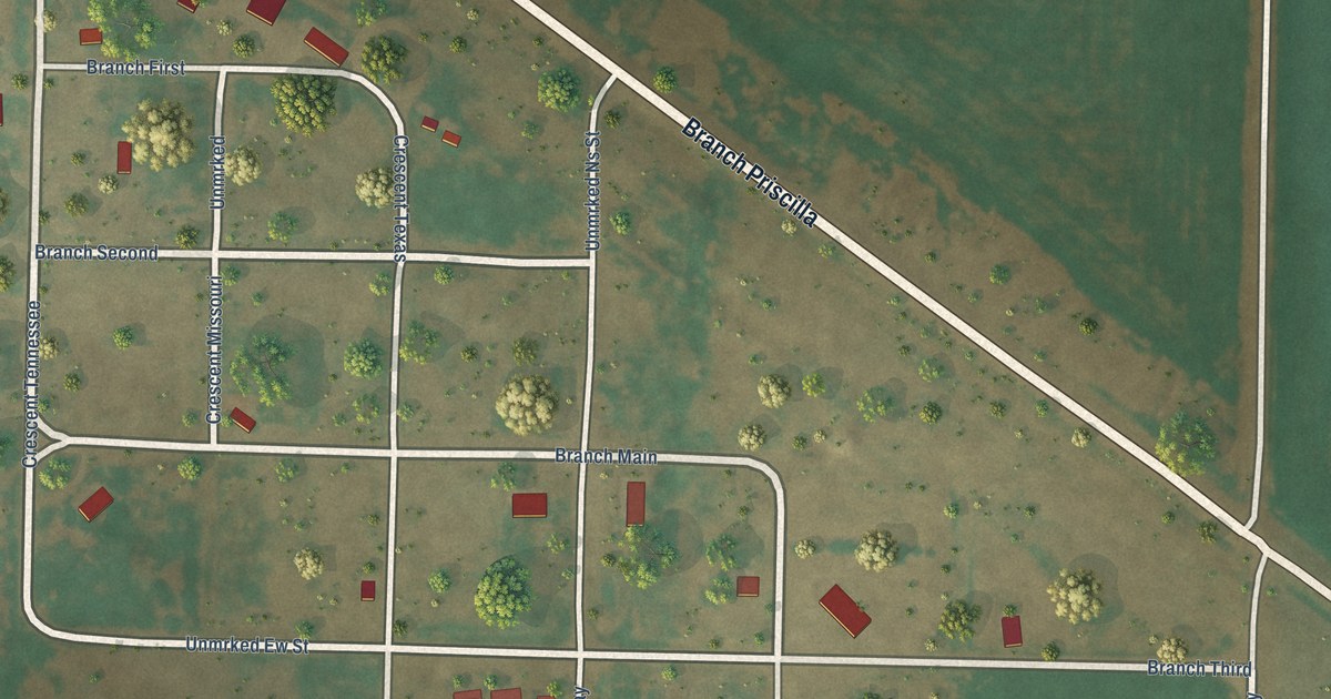 Map of Knowles, Oklahoma in 2026