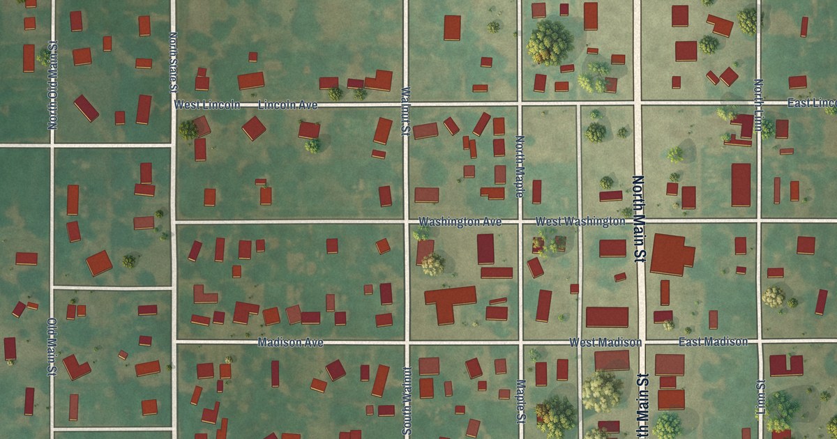 Map of Lamont, Oklahoma in 2026