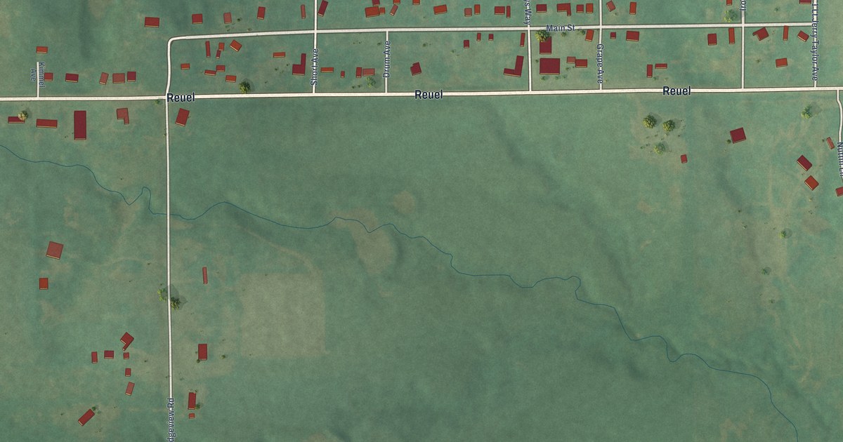 Map of Little City, Oklahoma in 2026