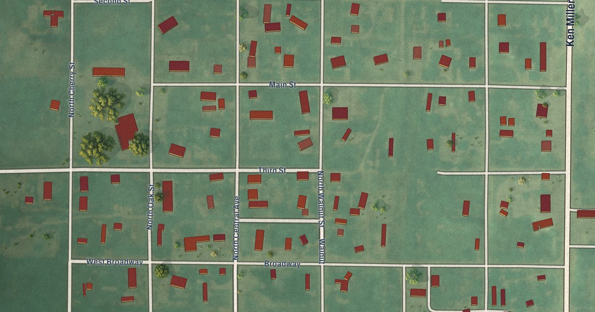 Map of Longdale, Oklahoma in 2026