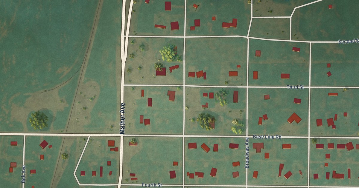 Map of Manitou, Oklahoma in 2026