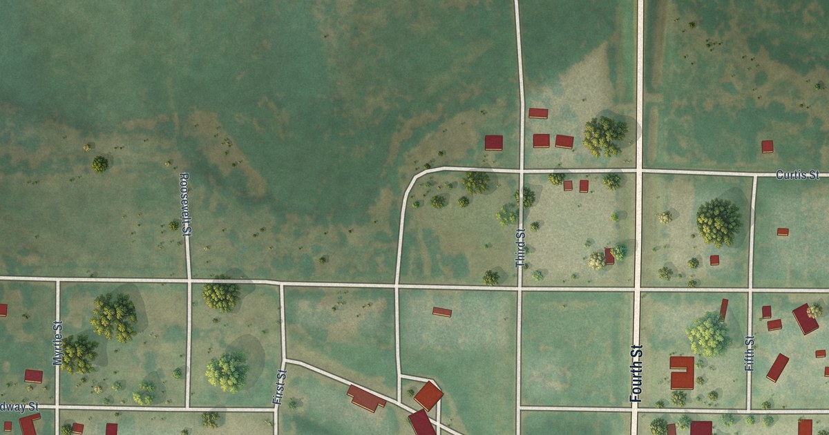 Map of May, Oklahoma in 2026