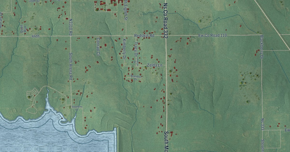 Map of McLoud, Oklahoma in 2026