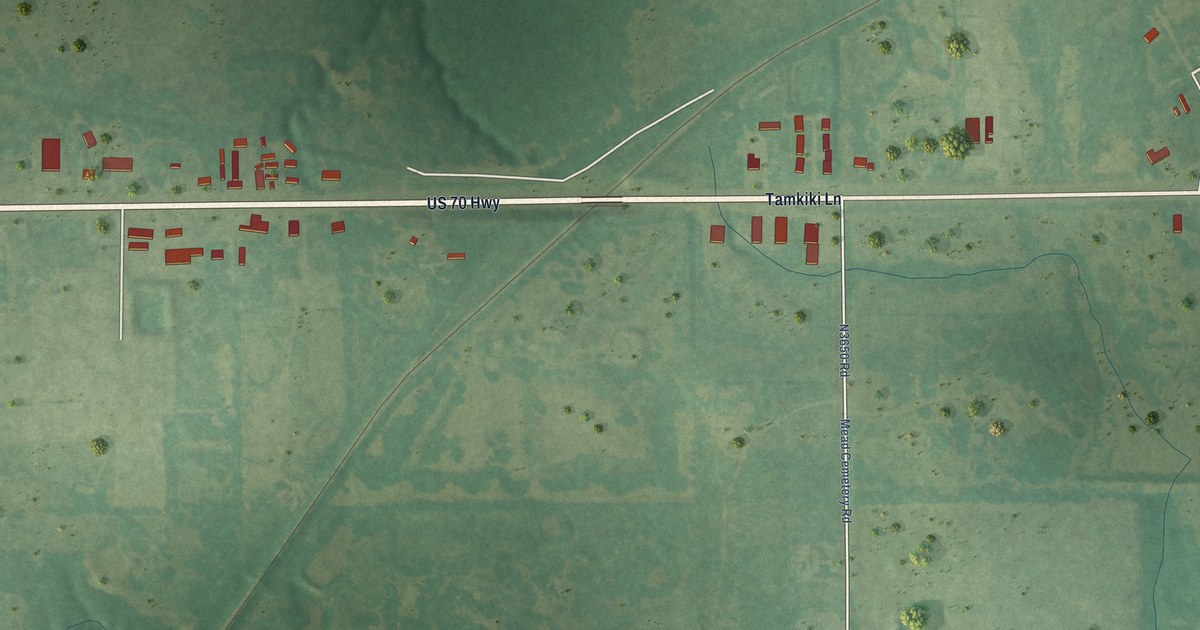 Map of Mead, Oklahoma in 2026