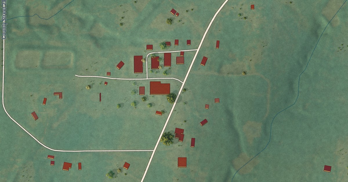 Map of Middleberg, Oklahoma in 2026