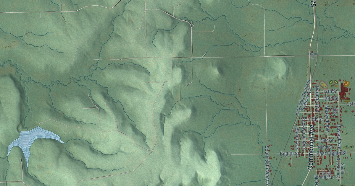 Map of Mounds, Oklahoma in 2026