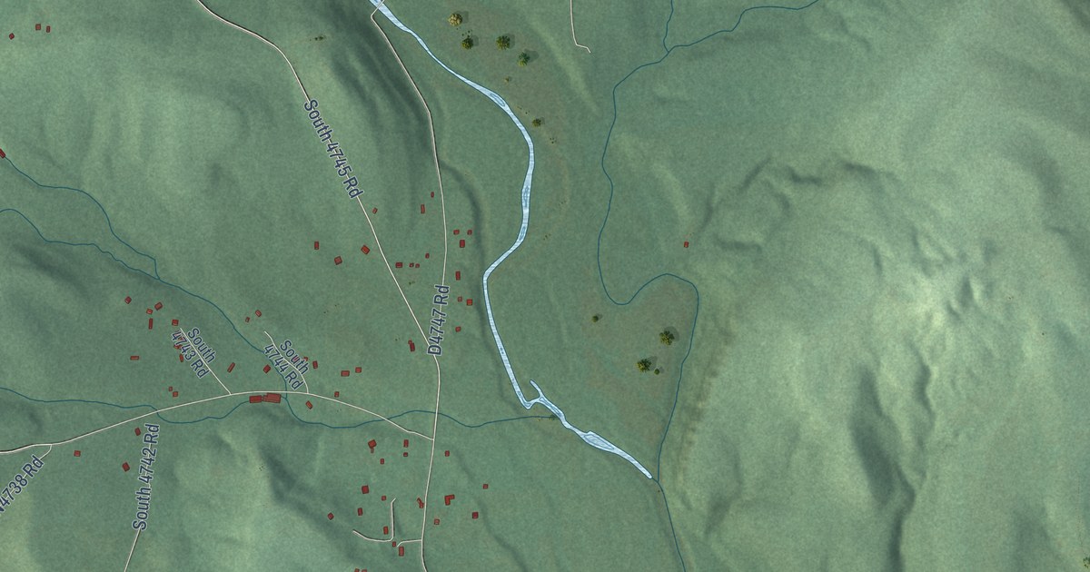 Map of Nicut, Oklahoma in 2026