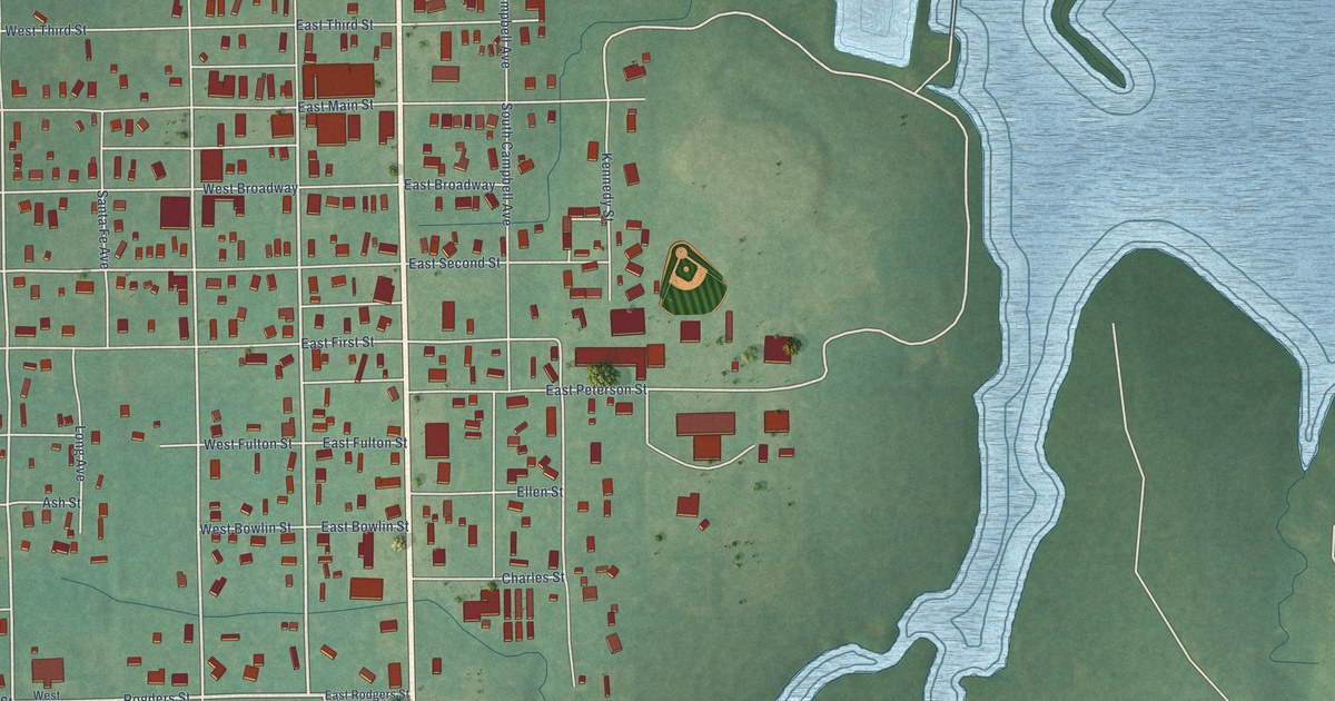 Map of Oilton, Oklahoma in 2026