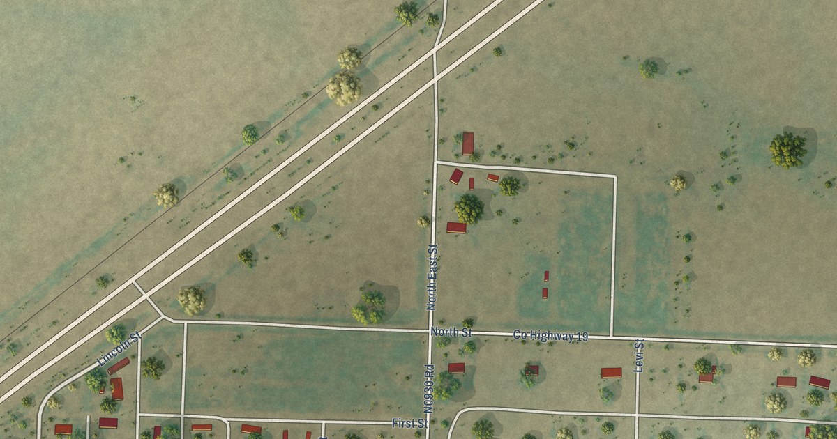 Map of Optima, Oklahoma in 2026