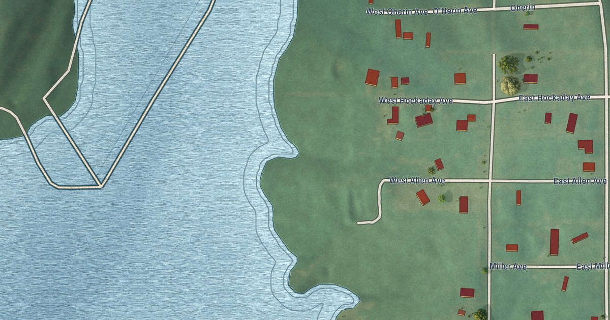Map of Osage, Oklahoma in 2026