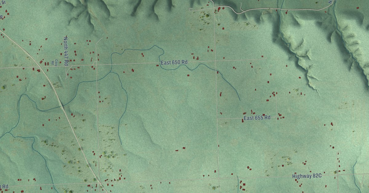 Map of Peggs, Oklahoma in 2026