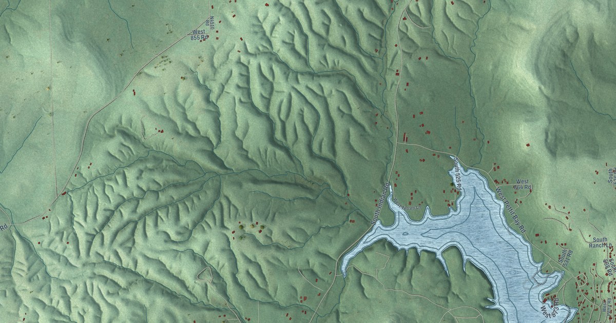 Map of Pettit, Oklahoma in 2026