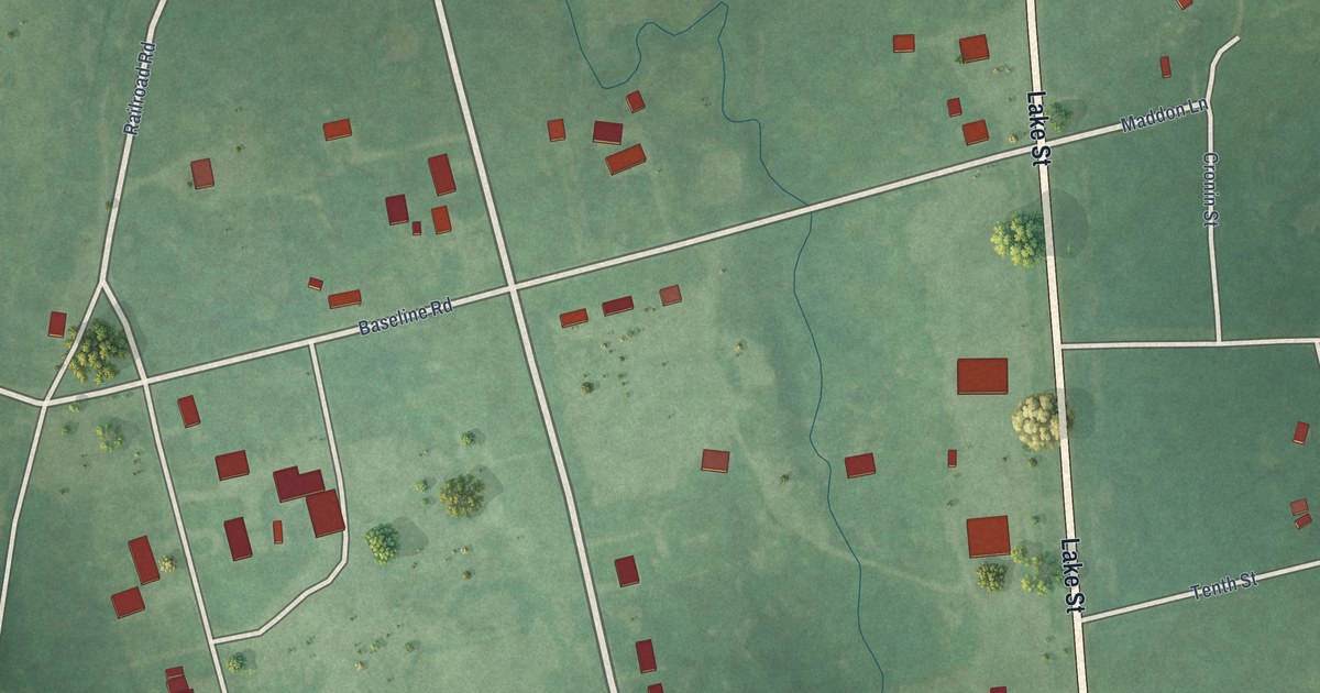 Map of Phillips, Oklahoma in 2026