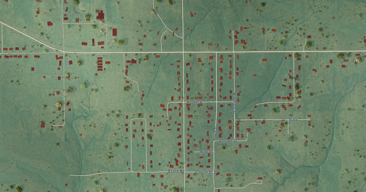 Map of Pickett, Oklahoma in 2026
