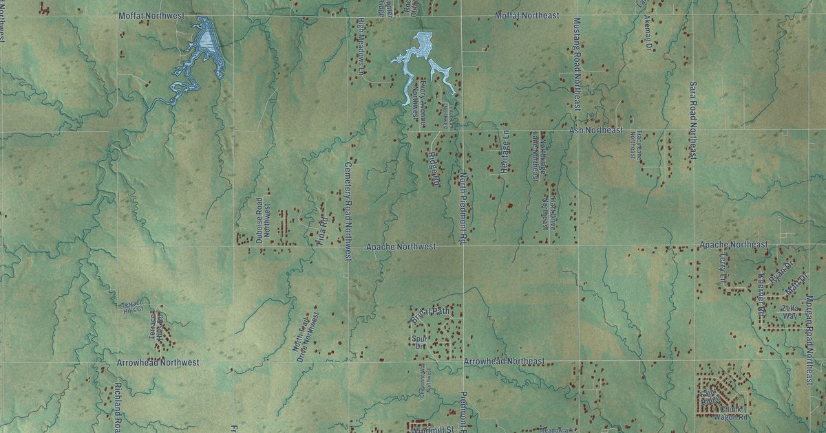 Map of Piedmont, Oklahoma in 2026