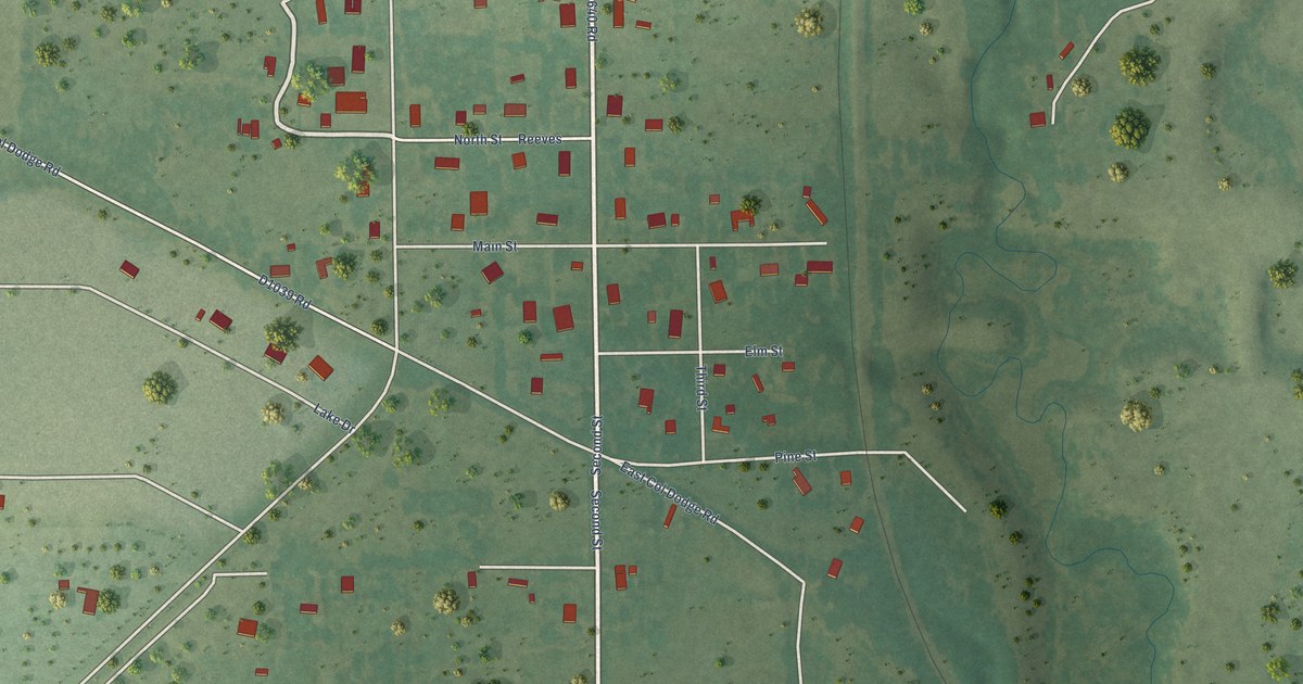 Map of Platter, Oklahoma in 2026