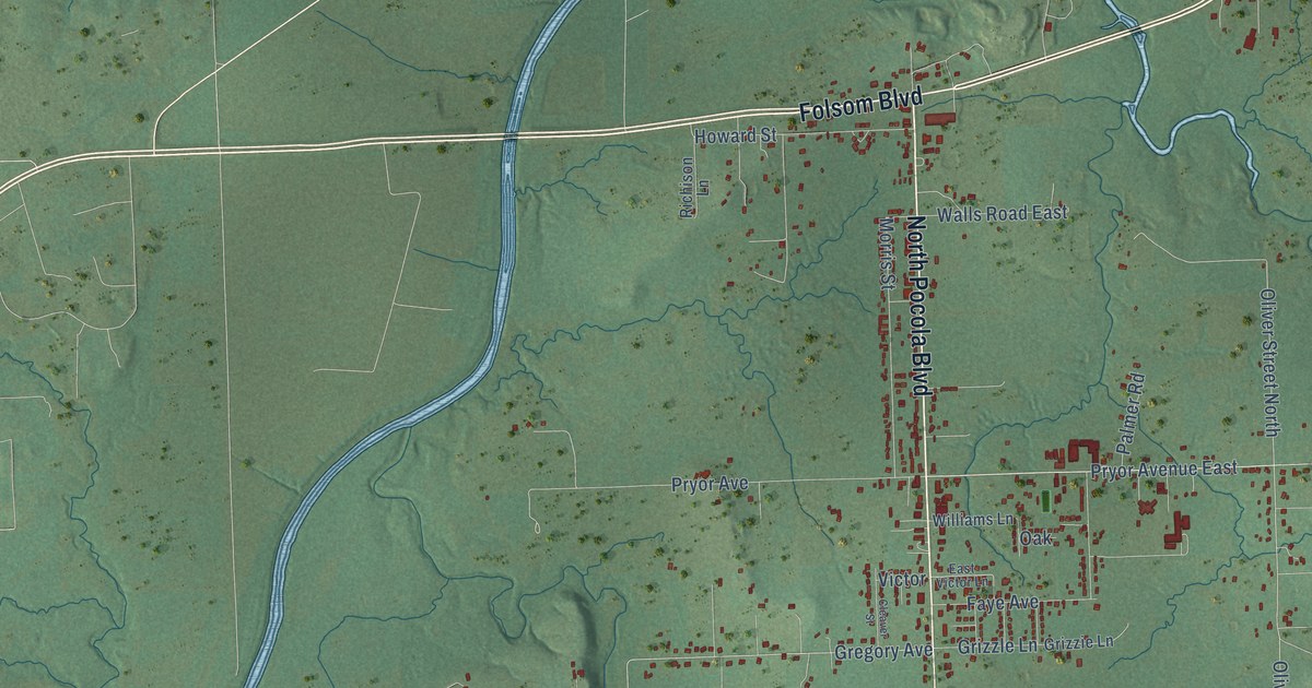 Map of Pocola, Oklahoma in 2026