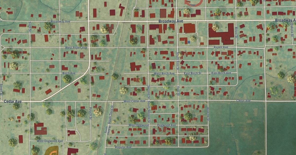 Map of Pond Creek, Oklahoma in 2026
