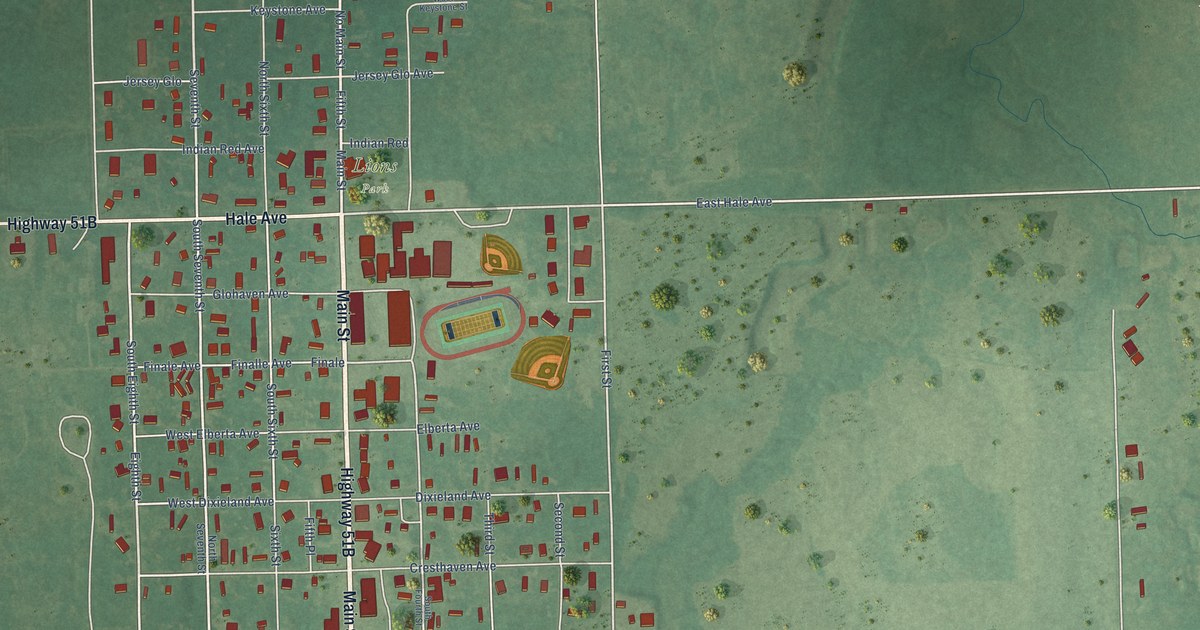 Map of Porter, Oklahoma in 2026