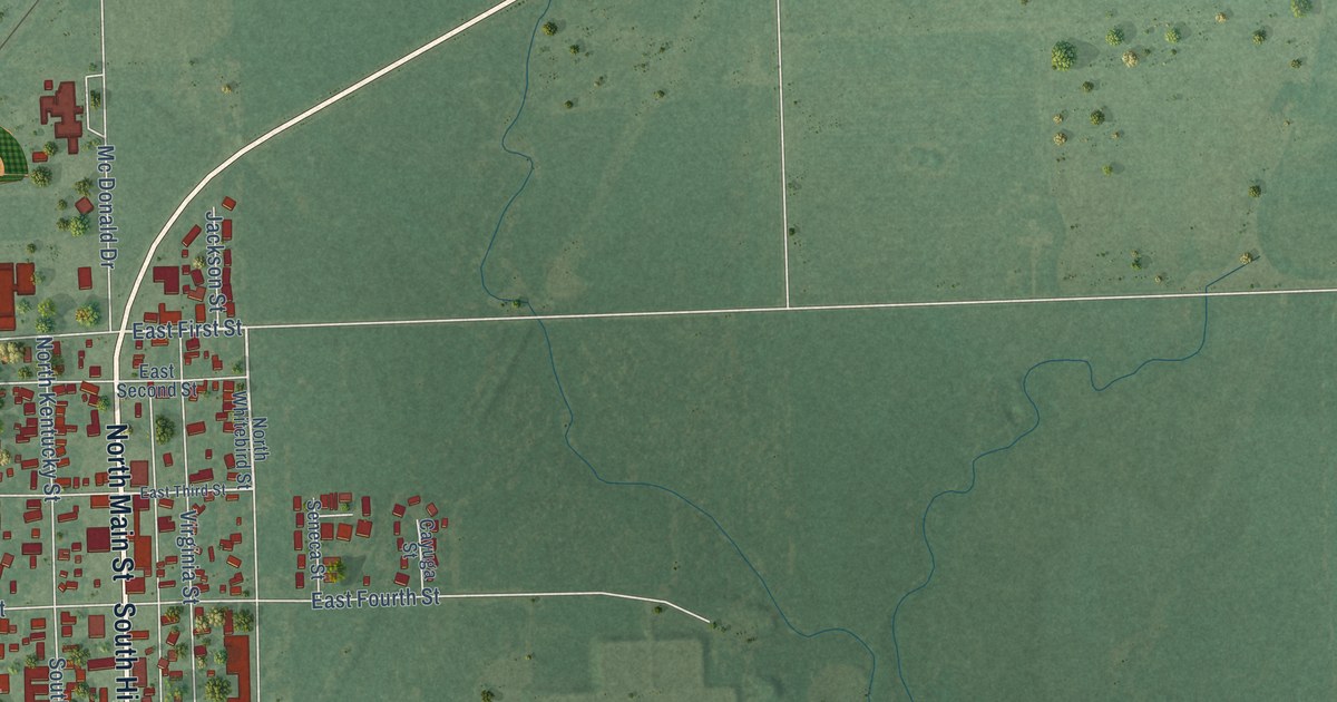 Map of Quapaw, Oklahoma in 2026