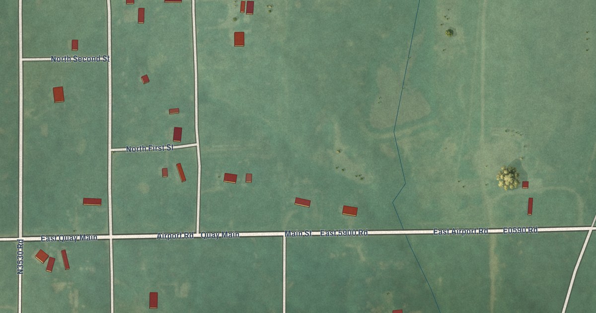 Map of Quay, Oklahoma in 2026