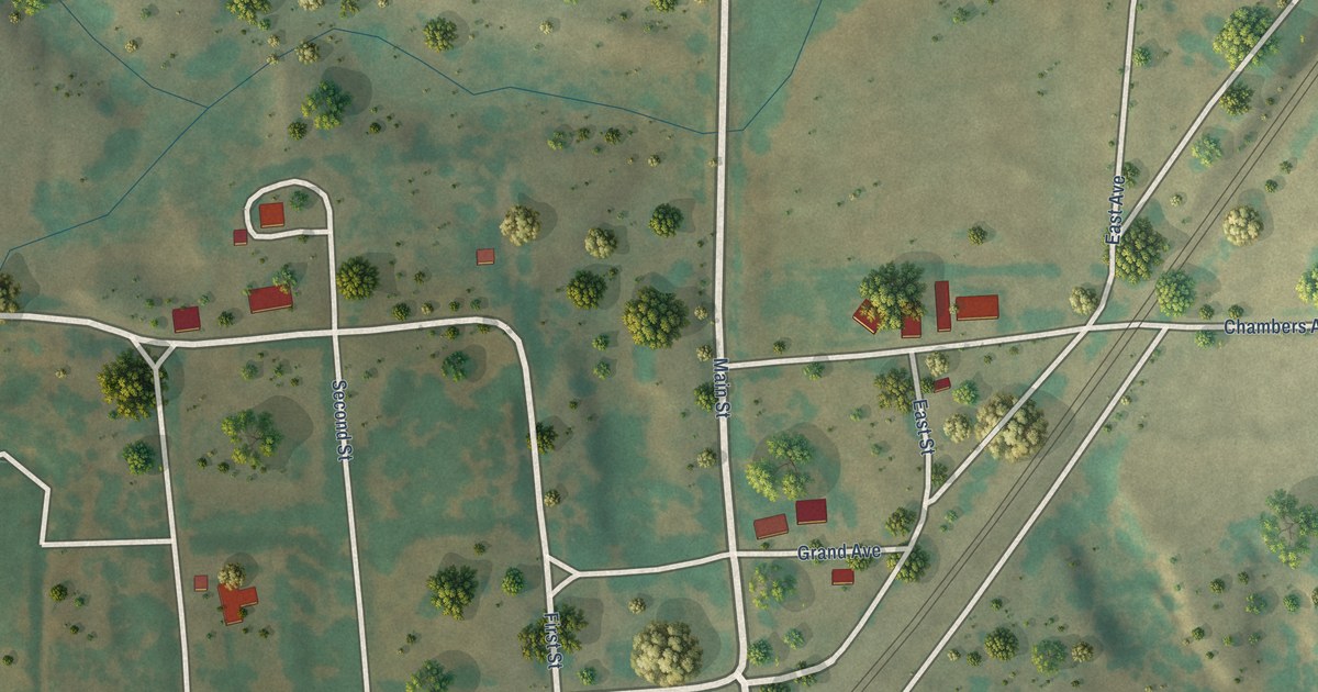 Map of Quinlan, Oklahoma in 2026