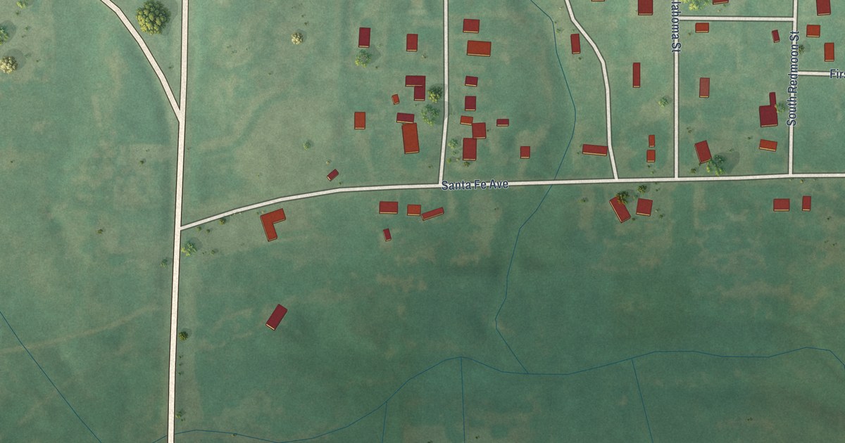 Map of Reydon, Oklahoma in 2026