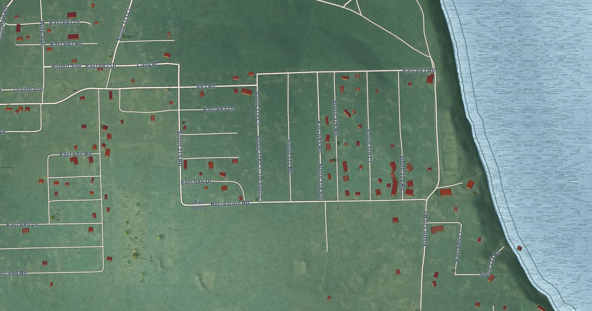 Map of Rocky Point, Oklahoma in 2026