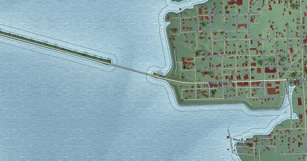 Map of Salina, Oklahoma in 2026