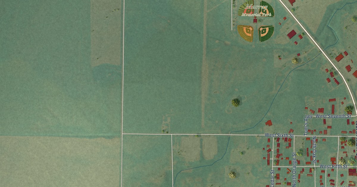 Map of Seiling, Oklahoma in 2026