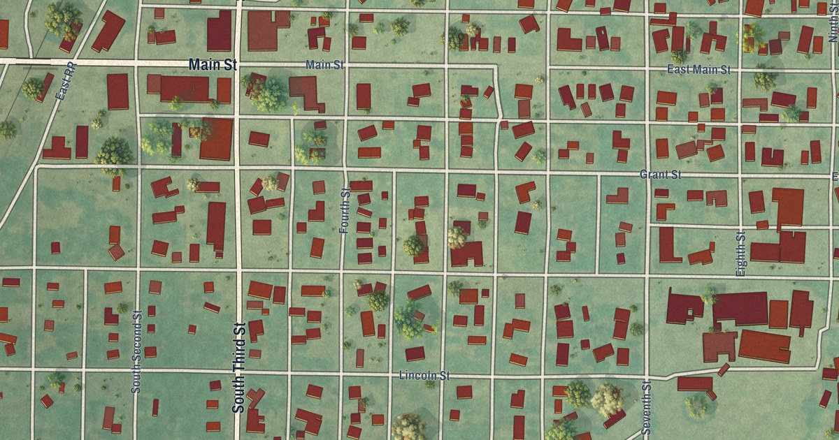 Map of Sentinel, Oklahoma in 2026